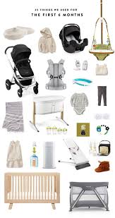 The 25 Things We Used In The First 6 Months For Baby And The Essential Items To Register For Including Baby Registry Items Best Baby Registry New Baby Products