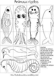 Puzzle Grandma Crafts School Art Activities Ocean Fun