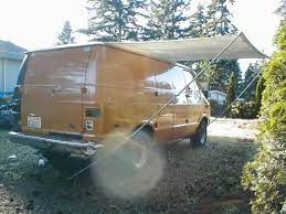 Easy 50 U Build It Van Awning Generic How To Vannin Community And Forums Van Life Diy Diy Awning Van