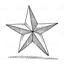 Christmas Decoration Star Drawing Royalty Free Christmas Decoration Star Drawing Stock Vector Art More Images Of Star Shape Drawing Stars Drawings Star Art