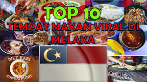 Masukkan air, gula melaka dan garam. Top 10 Tempat Makan Viral Di Melaka 2020 Youtube