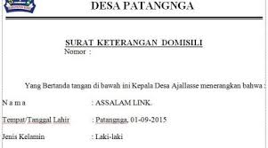 Surat keterangan domisili pada artikel sebelumnya kita telah membahas mengenai contoh surat. Perlu Contoh Surat Keterangan Domisili Cek Disini Sepulsa