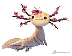 The axolotl, also called the mexican walking fish, is not a fish but an amphibian. 51 Axolotl Drawing Ideas Axolotl Axolotl Cute Drawings