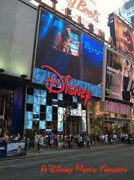 A Disney Mom S Thoughts Nyc Times Square Disney Store Nyc Times Square New York Pictures Nyc