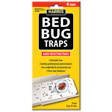 Harris Bed Bug Traps 4 Pack Bbtrp The Home Depot