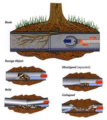 It is not the same as a belly in a sewer line. Sewage Pipes Or Water Pipes Replacement By Texas Master Plumber