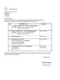 Demikian penjelasan lengkap mengenai contoh surat penawaran barang, jasa, serta cara untuk membuatnya. Contoh Surat Penawaran Cctv Download Contoh Lengkap Gratis