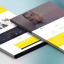 The dimensions are 2286 x 1620 px at 300 dpi. Design Agency Website Landing Page Free Psd Download Psd