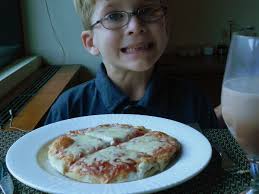 Pizza from the kids&#39; menu at Stowe Mountain Lodge Last week I took the boys out for a sushi dinner after their music lessons. As I watched Teddy devour a ... - Pizza-Stowe-Mountain-Lodge