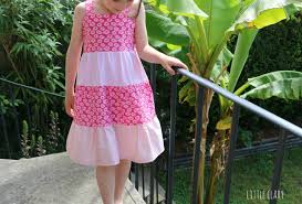 Robe A Volants Rose Et Petit Pan Little Clary