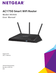 Netgear R6400 User Manual Pdf Download Manualslib