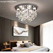 Choose the right size area rug. Modern K9 Crystal Chandelier With 9 Lightsgu10 Bulbsflush Etsy In 2021 Bedroom Ceiling Light Crystal Ceiling Light Living Room Ceiling