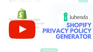 Once you've done that, just hit the save button for the plugin to generate your privacy policy. Shopify Privacy Policy Generator Generate Privacy Policy For Your Shopify Store Youtube