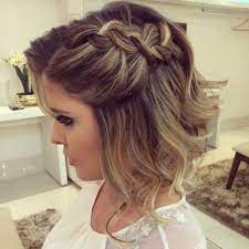 1001 Idees Pour La Coiffure Boucle Mariage Trouvez Les Plus Belles Options Cheveux Courts Coiffure De Bal Tresses Pour Cheveux Courts