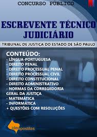 O provento mensal total será de r$ 4.981,71 (quatro mil, novecentos e oitenta e um reais e setenta e um centavos), acrescidos de auxílios para alimentação, saúde e transporte. Apostila Em Pdf Para O Concurso Do Tribunal De Justica De Sao Paulo