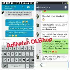 Adindah_OLShop: DATABASE KONVEKSI ORI