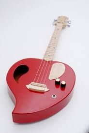 The Heart Tenor Ukulele Solid Wood Painted Tenor Ukulele Ukulele Guitar