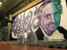 ELLY-Graffito: Markus Raab zeigt, was mit Spraydosen möglich ist