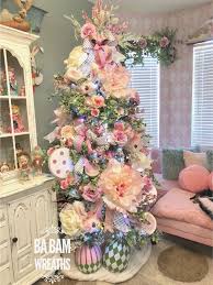 Easter Decor Easter Tree Ba Bam Wreaths Spring Easter Decor Easter Crafts Easter Flowers