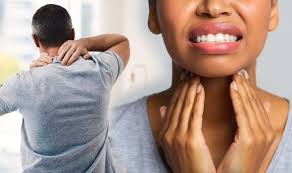 Refer any patient who presents with symptoms suggestive of head and neck or thyroid cancer to an appropriate specialist or the if the recurrence occurs in previously untreated tissues of the head and neck then surgery and chemoradiation may be. Thyroid Cancer Noticing A Lump Swelling Or Pain In Your Neck Could Mean You Re At Risk Express Co Uk