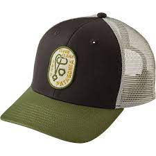 Patagonia Climb Clean Rack Trucker Hat Black Trucker Hat Hats Outdoor Hats Men