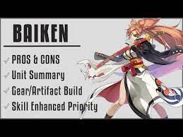 BAIKEN BUILD GUIDE !! - Epic Seven - YouTube