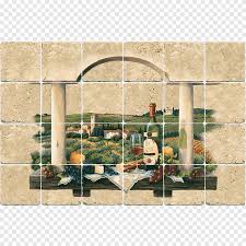Maybe you would like to learn more about one of these? Wall Mural Tile Art Kitchen Tuscan Kitchen Outdoor Structure Png Pngegg