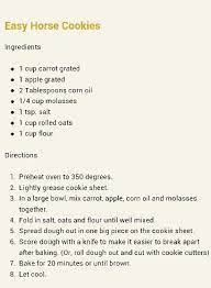 Make Your Own Horse Treats Homemade Horse Treats Horse Treats Horse Cookies