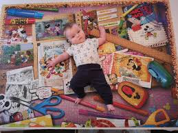 You can buy a 40,000 piece disney puzzle. Section 4 Complete Of Our 40000 Piece Disney Puzzle Baby For Scale Mar 25 Apr 20 Baby Is 6 Mo Today Jigsawpuzzles