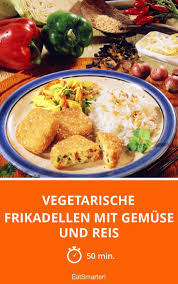 Vegetarische Frikadellen Mit Gemuse Und Reis Rezept Vegetarische Frikadellen Rezepte Vegetarisch