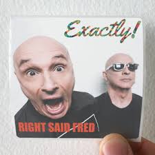Right Said Fred Exactly Album Cover T-Shirt White