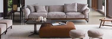 Dreisitzer mit ottomane, rechts oder links an zubringen, plus hocker in lederoptik. Dreisitzer Sofas In Stoff Leder Und Waschbaren Materialien