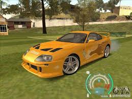 Brian's 1994 toyota supra turbo. Toyota Supra From 2 Fast 2 Furious Fur Gta San Andreas