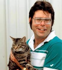 Stephen and his kitties..lol..goodnight