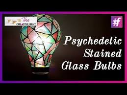 Psychedelic Stained Glass Bulbs The Creative Bent Waste Creativity Diy With Swati Youtube