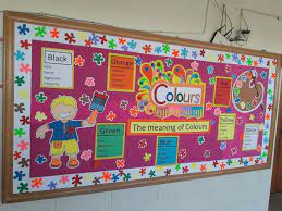 See more ideas about class decoration, ladybug, ladybug theme. Colours Theme Board School Board Decoration Class Board Decoration Soft Board Decoration
