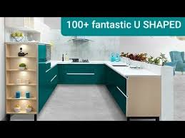 u shaped kitchen design india small u