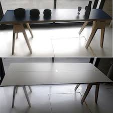 Copy This Hinged Folding Expanding Table Top Improvised Life Hinged Table Expandable Table Diy Table Top