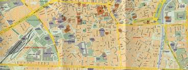 Granada, granada, andalusia, spānija kartē, vieta granada, koordinātes. Karte Von Granada Spanien Stadtplan Granada