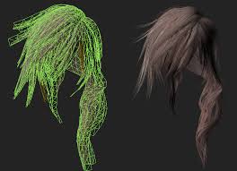 Hairtechnique Hair Techniques Zbrush Hair Hair Reference