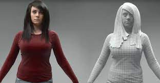 3d Scan Man Woman Free 3d Model 3dart Office Outfits Women Model Women