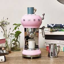For coffee machine cleaning tablets, order part # 00573829. Pink Smeg Ecf01pkuk Espresso Machine Small Kitchen Appliances Kitchen Home Appliances Cate Org