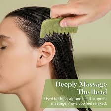 Healeved 2Pcs Jade Massage Combs Handheld Wide Tooth Jade Scalp Combs Scalp  Massager Gua Sha Scraping Massage Tool for Head Caring,Body Gua Sha,Spa :  Amazon.co.uk: Health & Personal Care