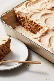 Pumpkin Sheet Cake With Molasses Cream Cheese Frosting Recipe Nyt Cooking Pumpkin Sheet Cake Desserts Frosting Recipes