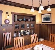 Simple and plain styles of chair rail. Wood Wainscot Revival Design For The Arts Crafts House Arts Crafts Homes Online