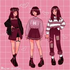 One day i will i will be able to draw a character and ignore the desire to draw them in pretty clothes. ð˜¬ð˜¶ð˜³ð˜¶ð˜®ð˜ª On Instagram Happy Halloween October Is My Favourite Month So Ending It Off W Fashion Design Drawings Cute Art Styles Art Clothes