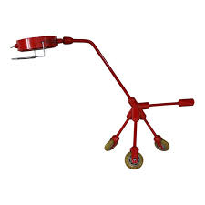 Kila Red Dog Rolling Table Lamp By Harry Allen For Ikea Rolling Table Table Lamp Design Unusual Table Lamps