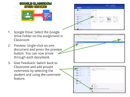 Grade Student Work And Add Comments Quickly Using Google Classroom And Google Drive Written Instructions And A S Google Classroom Classroom Teaching Resources