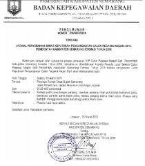 By icpnsposted on november 22, 2019. Penyerahan Sk Cpns Formasi Tahun 2018