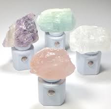 Quartz Crystal Night Lightrose Quartz Crystal Light Amethyst Etsy Night Light Crystal Light Light Amethyst